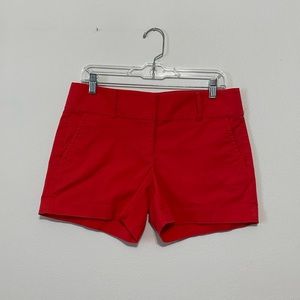 Bright Coral Ann Taylor Signature Shorts